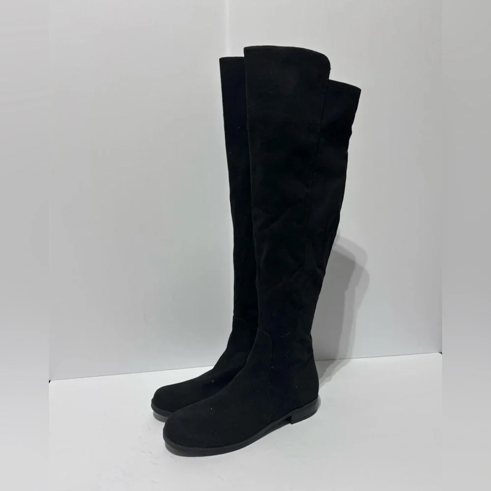 Unisa Women’s Gilean, Over The Knee Boots Black, Size 6.5 M